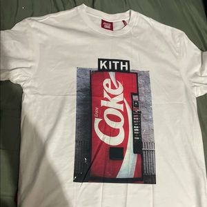 Kith x Coca Cola machine vintage tee white
